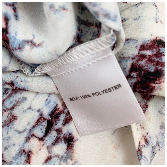 Cynthia Rowley sneak Print button up shirt blouse - Picture 7 of 9